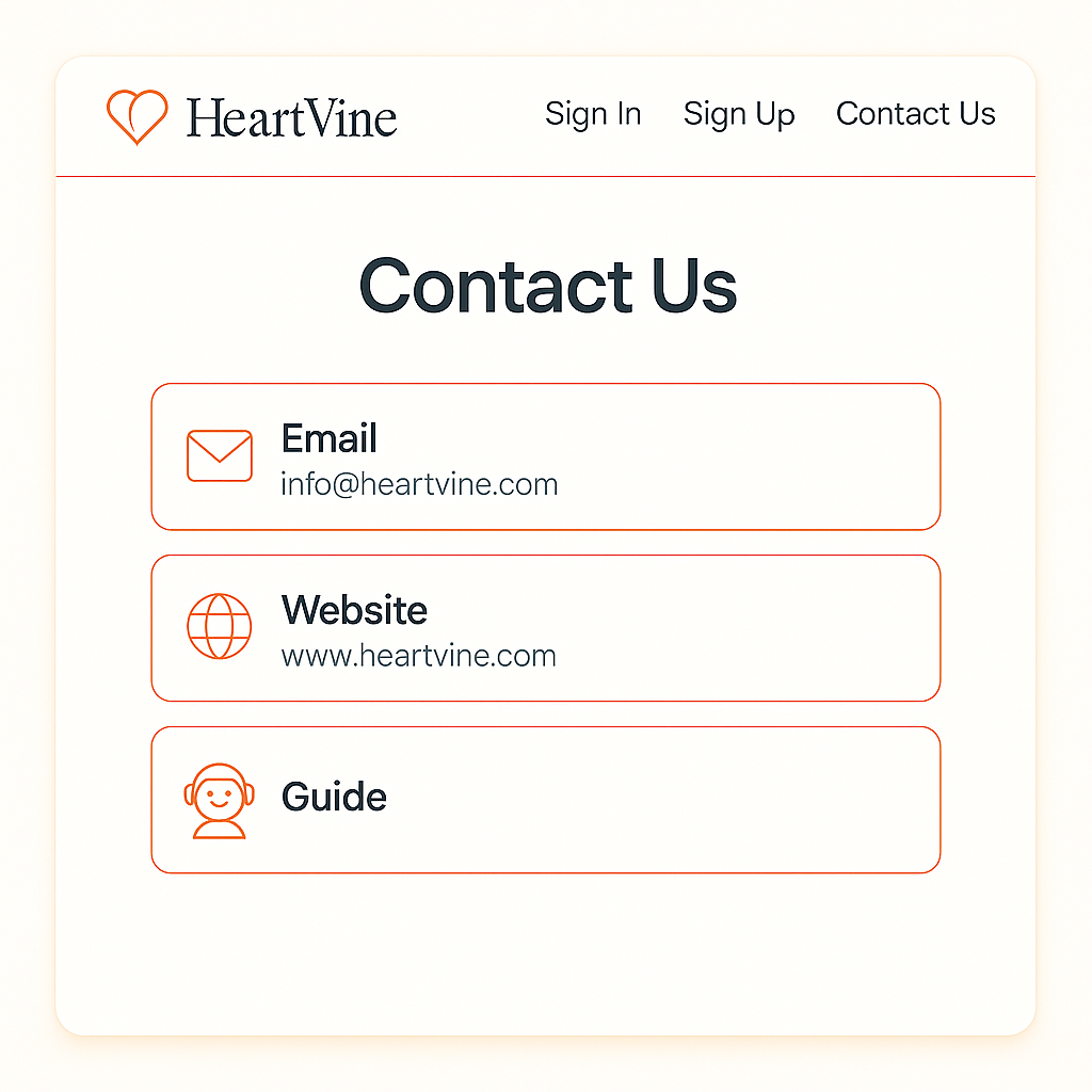 HeartVine.Contact